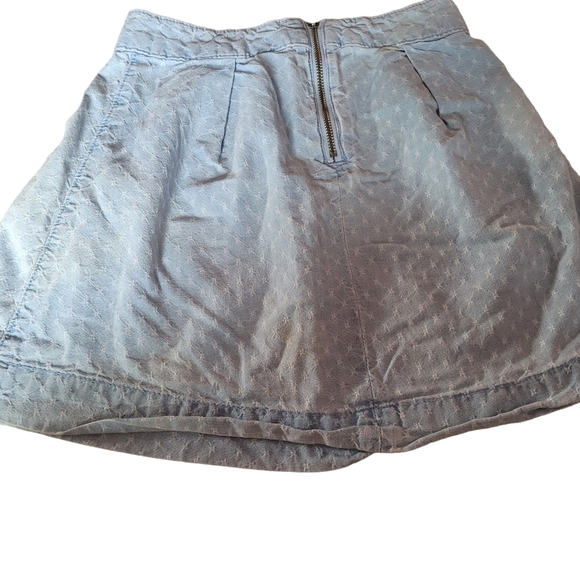 Gap Kids Skirt Size 7 Regular Blue Denim Like - Picture 2 of 7